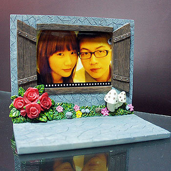 開扇窗相框公仔場景(含防塵框)